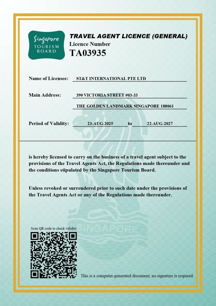 Travel Agent E-Licence